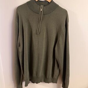 Structure Quarter Zip Sweater XXL
